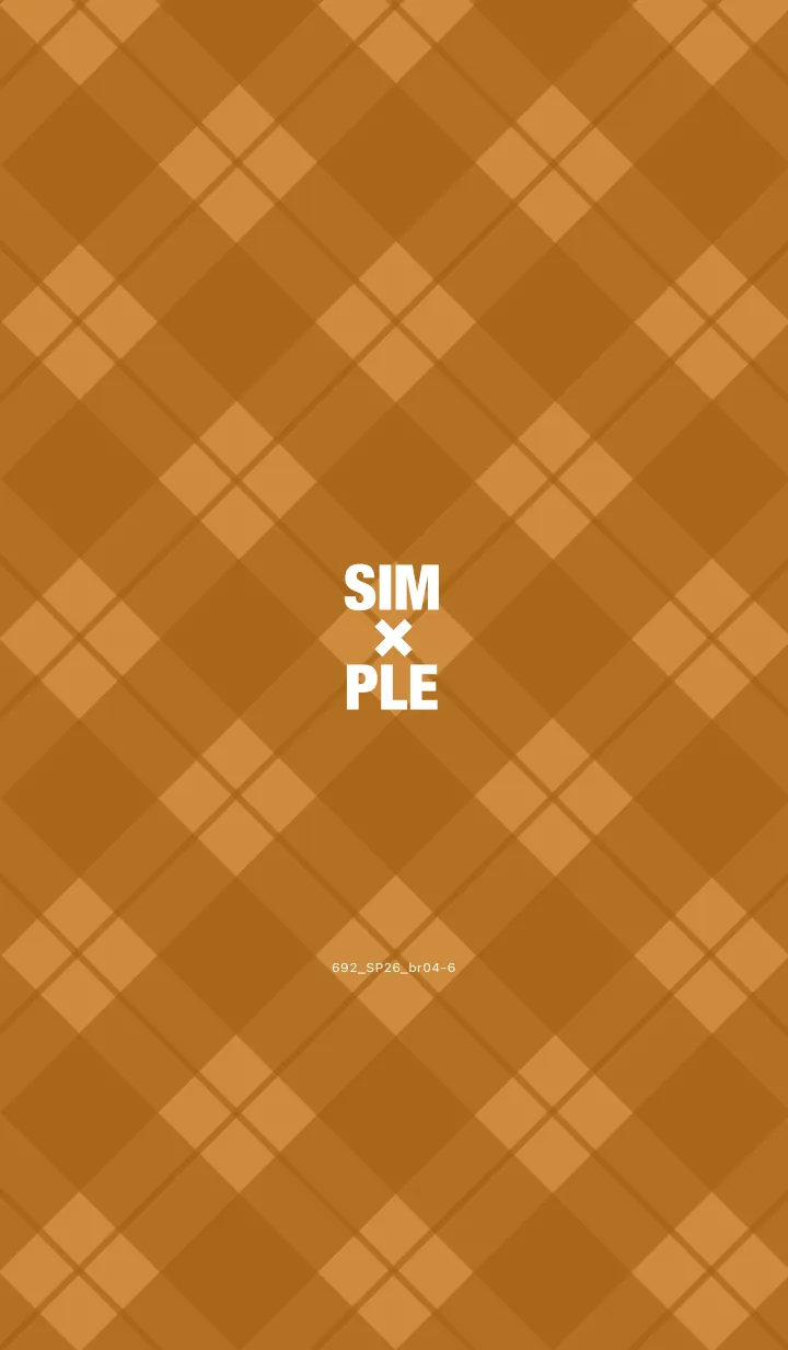 [LINE着せ替え] 692.26_ブラウン4-6の画像1