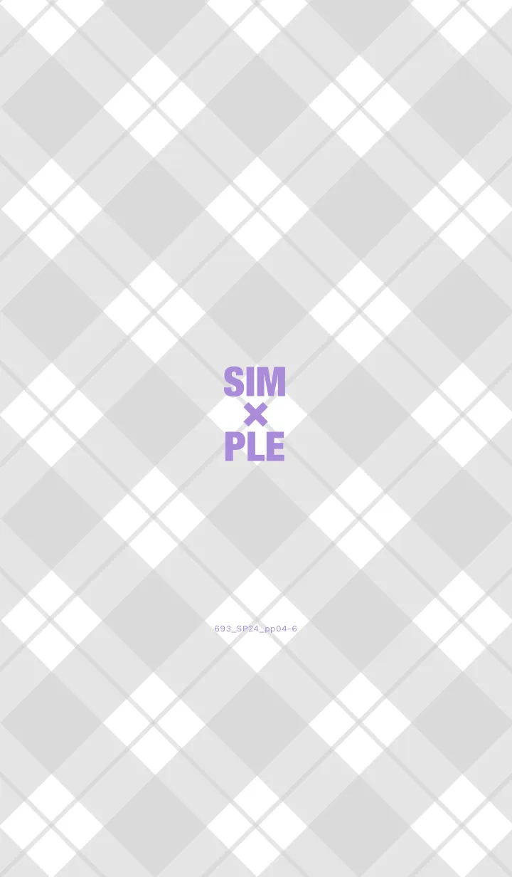 [LINE着せ替え] 693.24_パープル4-6の画像1