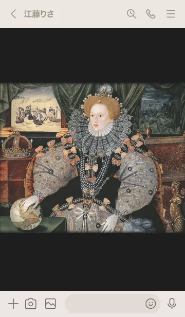 [LINE着せ替え] 気品溢れる エリザベス1世の画像3