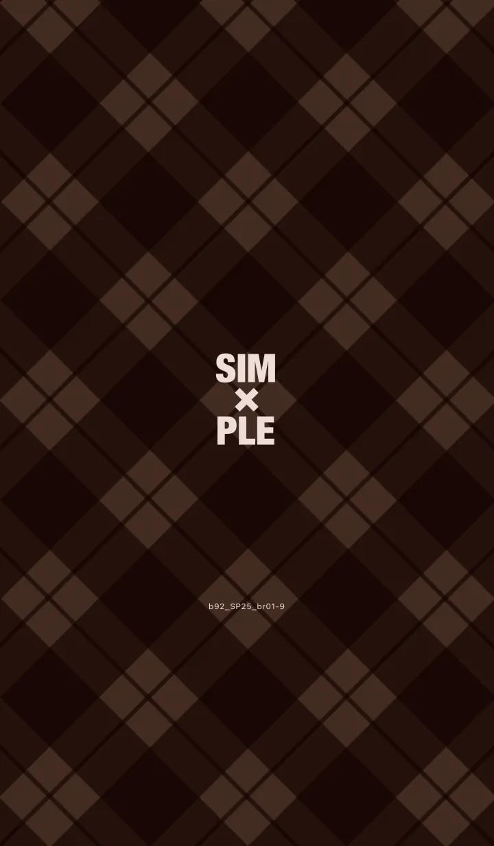 [LINE着せ替え] b92.25.ブラウン1-9の画像1