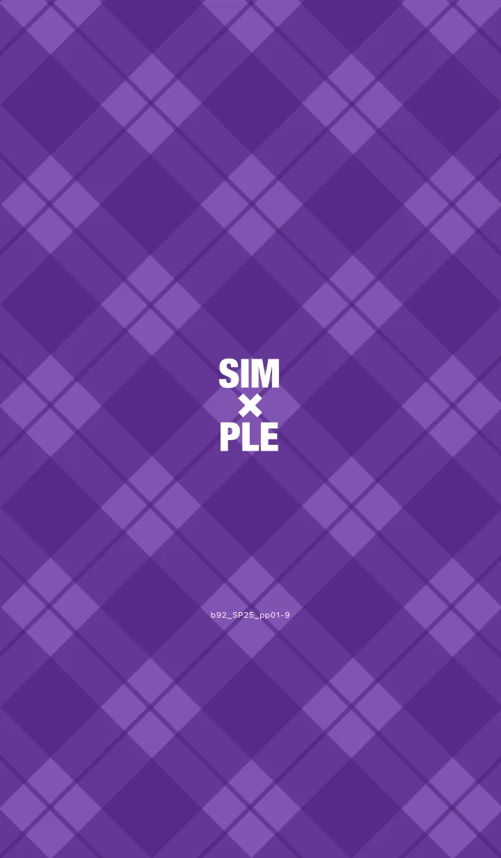 [LINE着せ替え] b92.25.パープル1-9の画像1