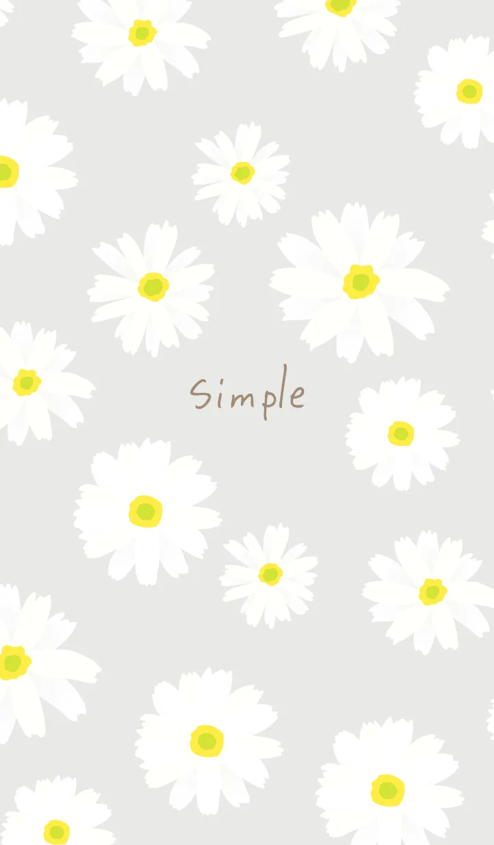 [LINE着せ替え] かわいい デイジー13の画像1