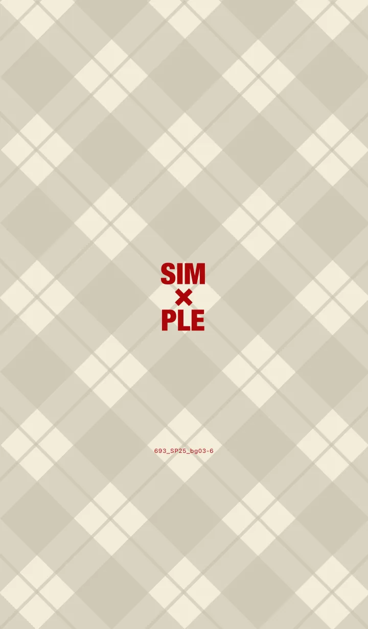 [LINE着せ替え] 693.25_ベージュ3-6の画像1