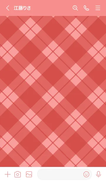 [LINE着せ替え] 693.25_レッド1-6の画像3