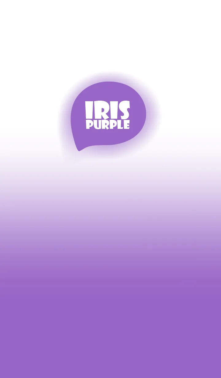 [LINE着せ替え] Iris Purple & White Theme (JP)の画像1