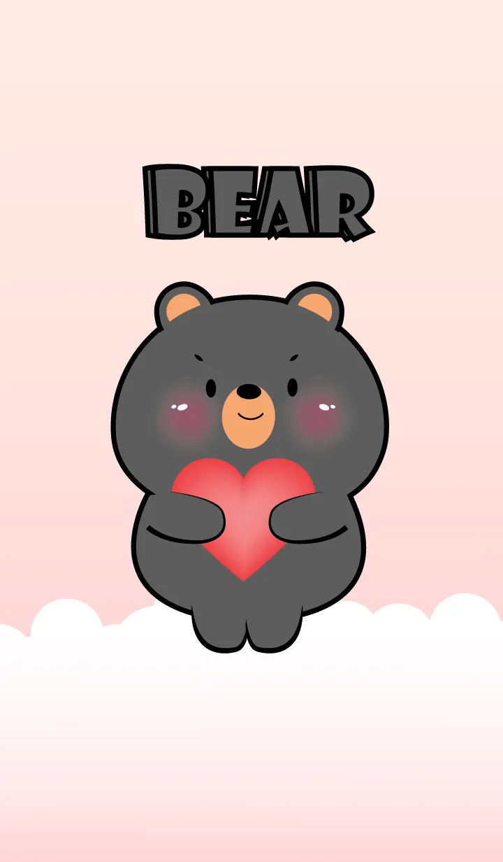 [LINE着せ替え] Little Prety Black Bear Theme 2 (JP)の画像1