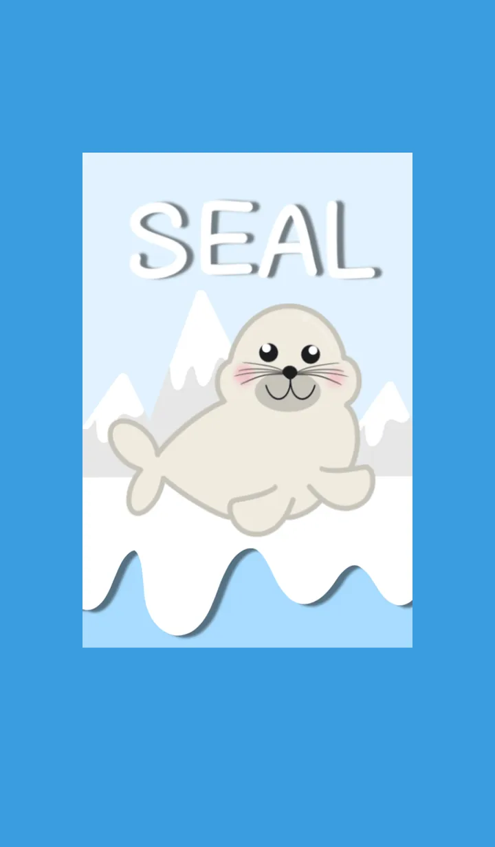 [LINE着せ替え] Cute Cute Sealの画像1