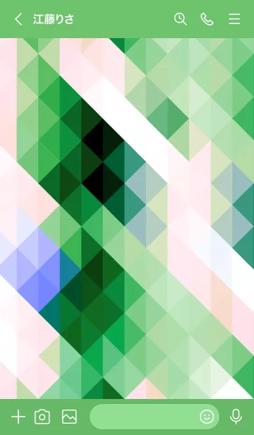 [LINE着せ替え] ジオメトリック 80の画像3