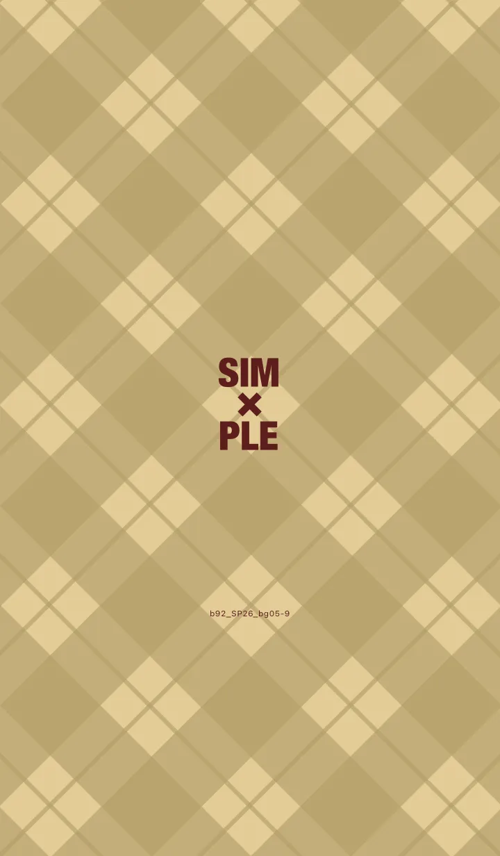 [LINE着せ替え] b92.26.ベージュ5-9の画像1