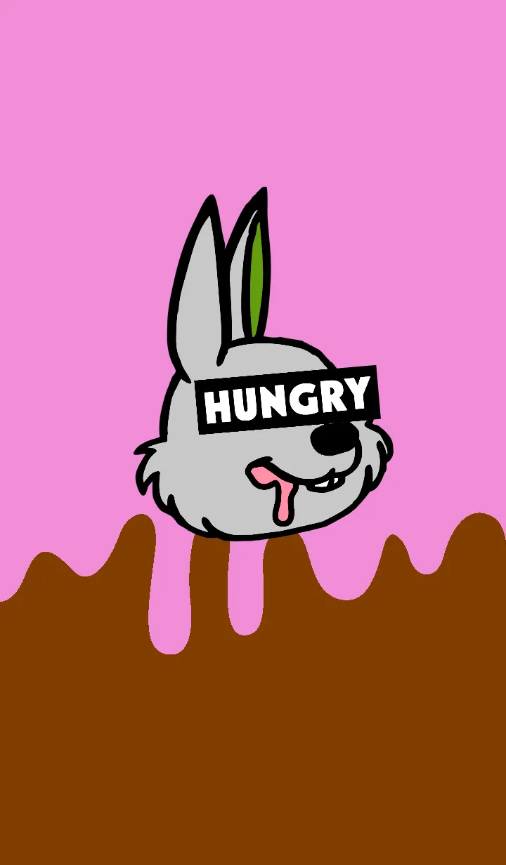 [LINE着せ替え] ハングリーラビット 39の画像1