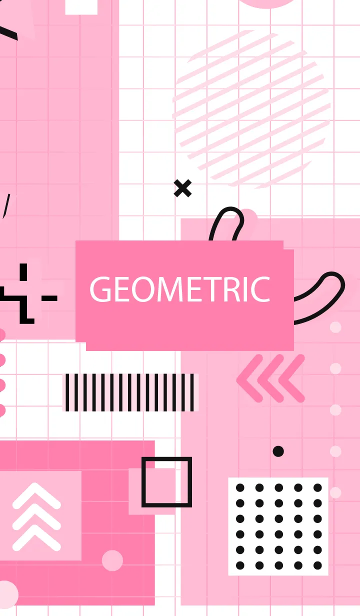 [LINE着せ替え] Line Flat Geometric 3.3の画像1