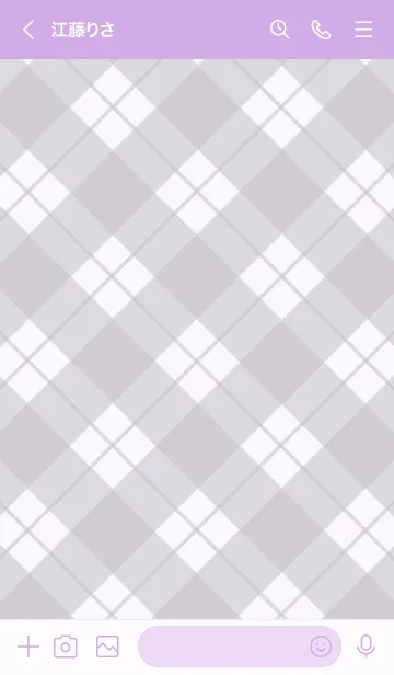 [LINE着せ替え] b93.24.パープル2-9の画像3