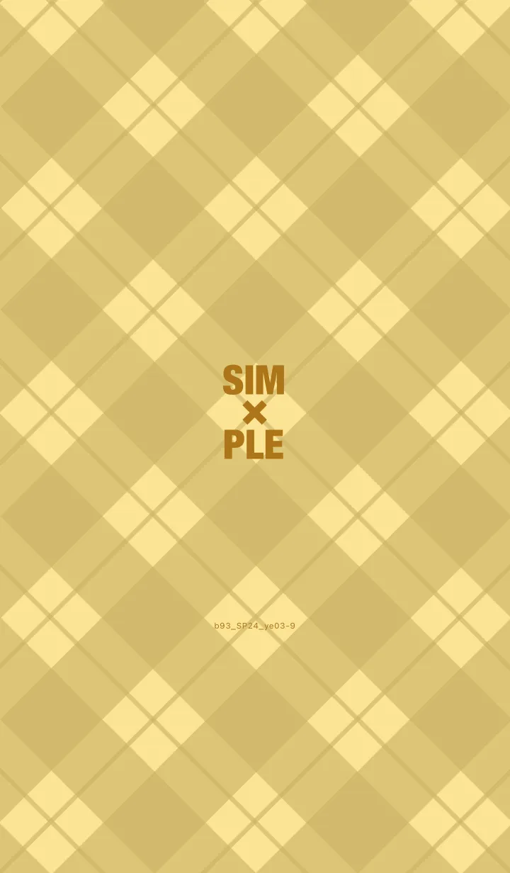 [LINE着せ替え] b93.24.イエロー3-9の画像1