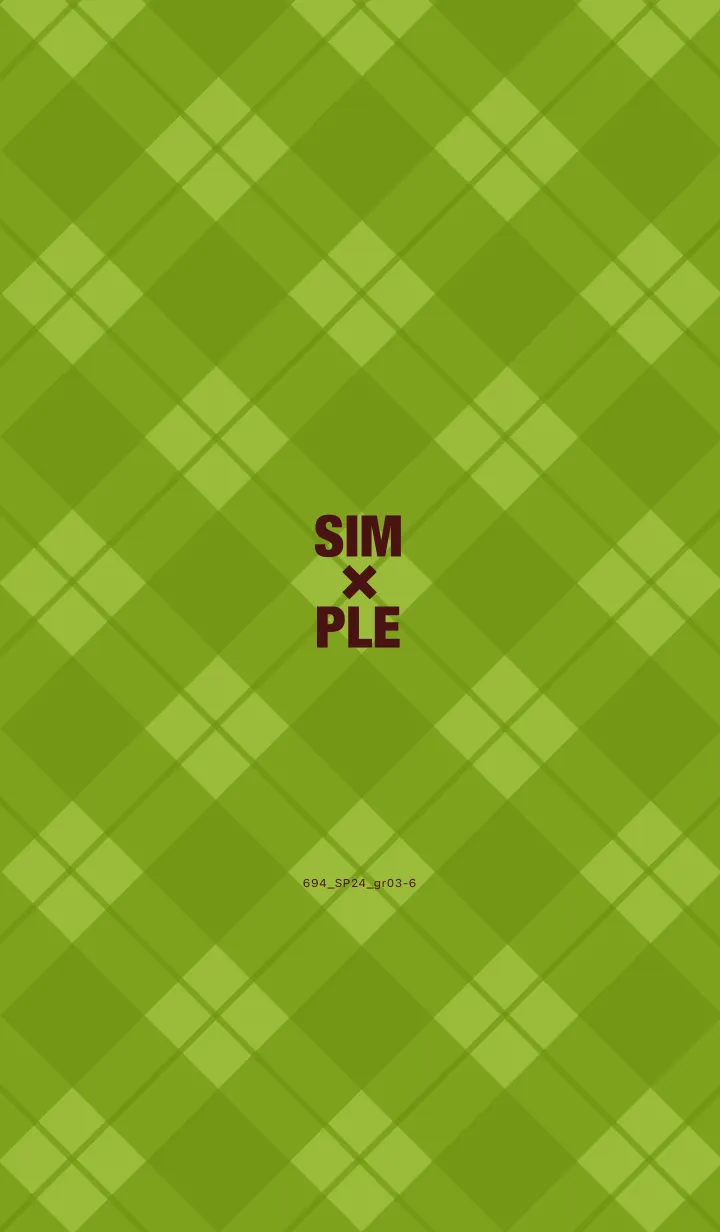 [LINE着せ替え] 694.24_グリーン3-6の画像1