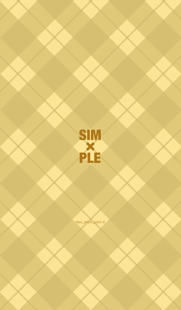 [LINE着せ替え] 694.24_イエロー3-6の画像1