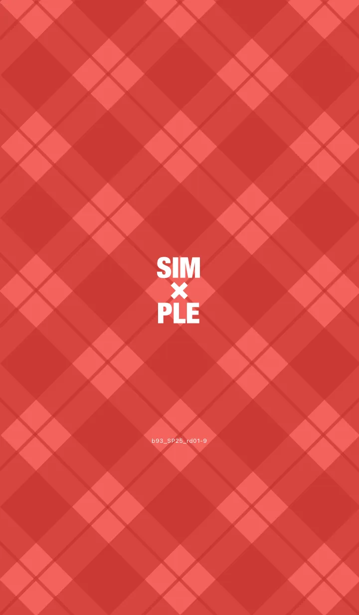 [LINE着せ替え] b93.25.レッド1-9の画像1