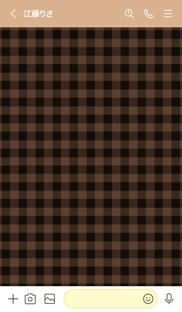 [LINE着せ替え] ザ ハート チェック 79の画像3