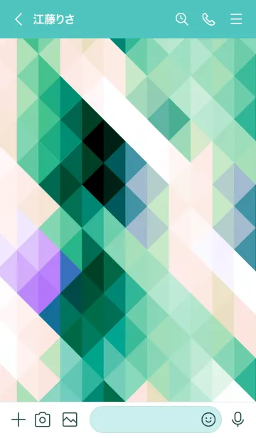 [LINE着せ替え] ジオメトリック 81の画像3