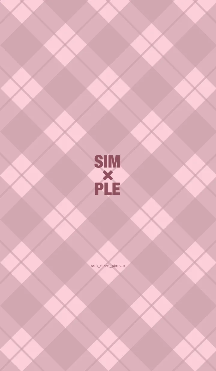 [LINE着せ替え] b93.26.ピンク5-9の画像1