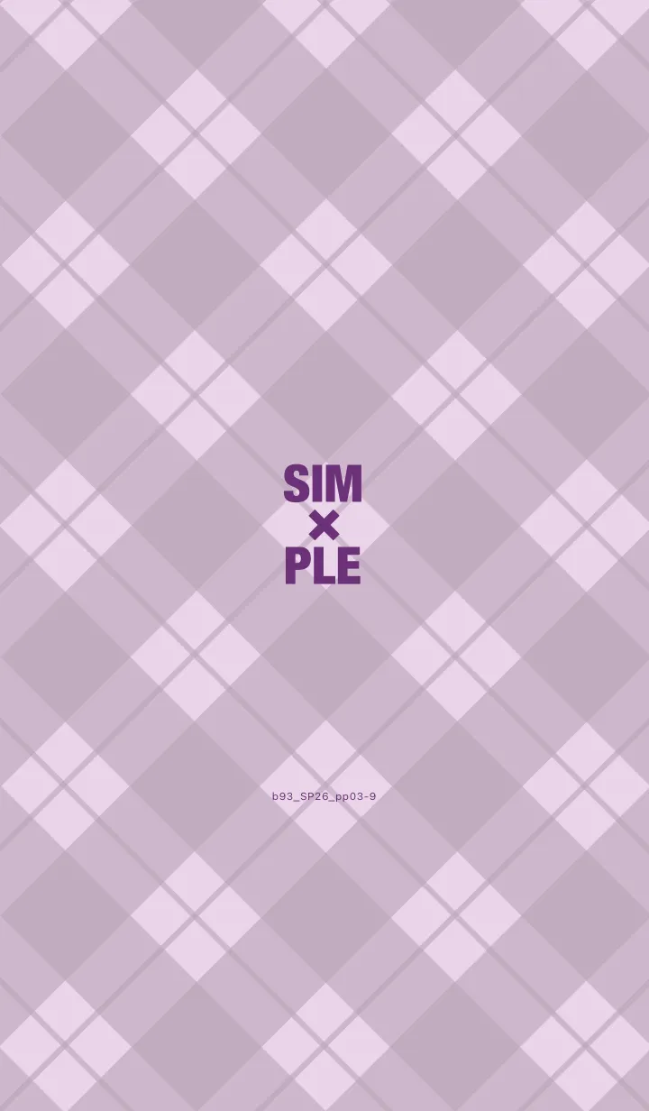 [LINE着せ替え] b93.26.パープル3-9の画像1