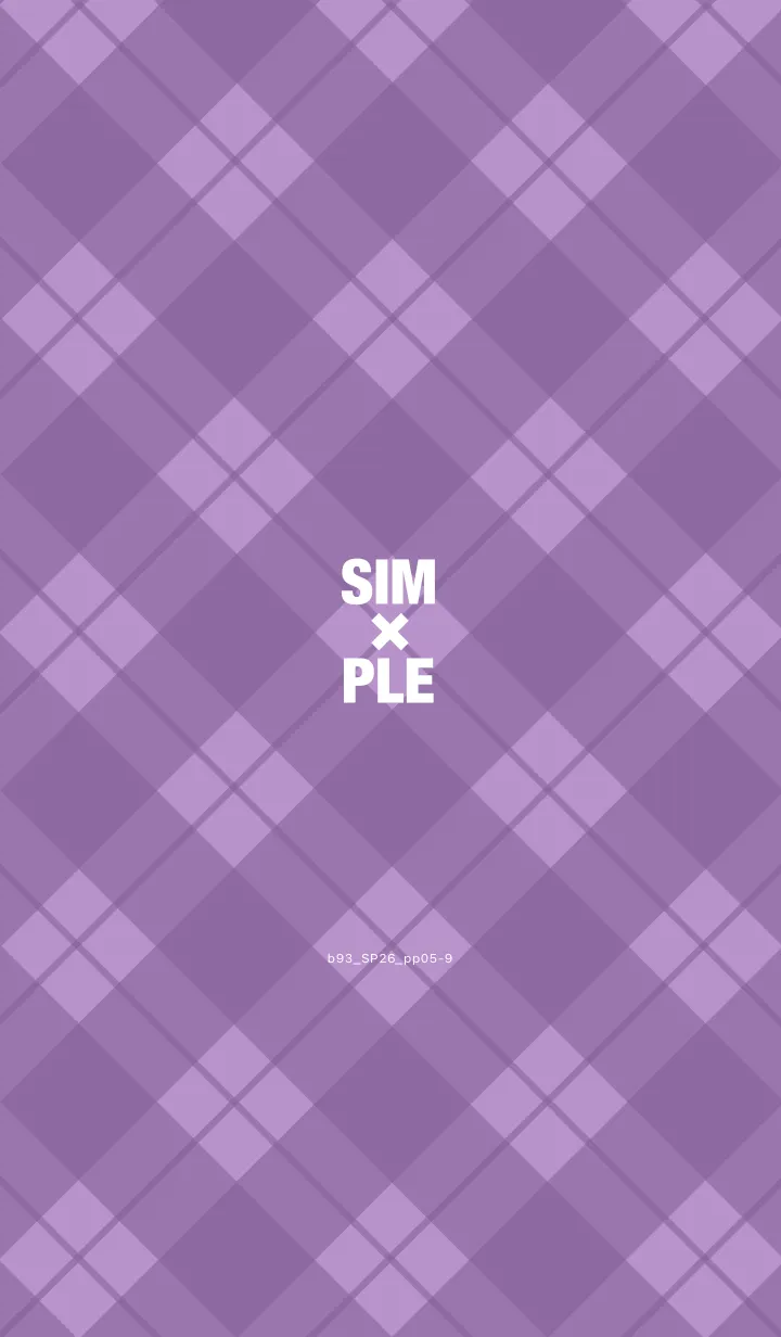 [LINE着せ替え] b93.26.パープル5-9の画像1