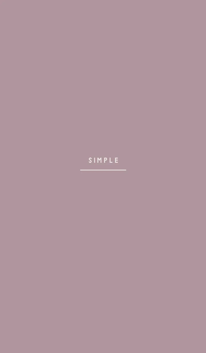 [LINE着せ替え] SIMPLE TEXT 001 #ピンクグレージュの画像1