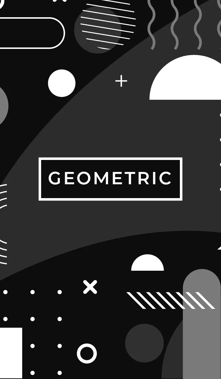 [LINE着せ替え] Calm Geometric 1.6の画像1