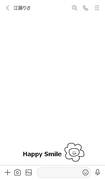 [LINE着せ替え] Happy_Smileの画像3