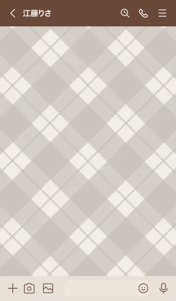 [LINE着せ替え] b94.24.ブラウン2-9の画像3