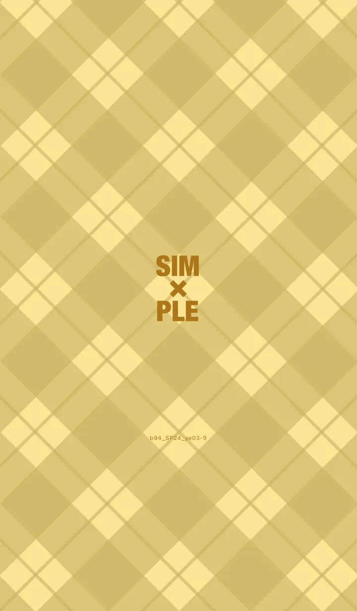 [LINE着せ替え] b94.24.イエロー3-9の画像1