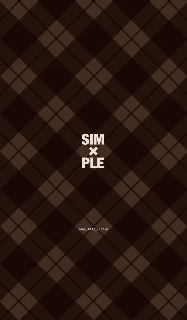 [LINE着せ替え] b94.25.ブラウン1-9の画像1