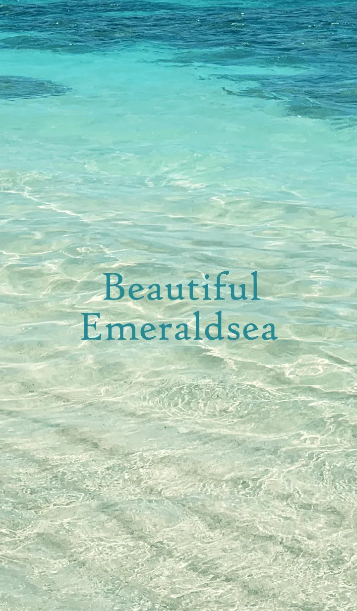 [LINE着せ替え] Beautiful-Emeraldsea MEKYM 33の画像1