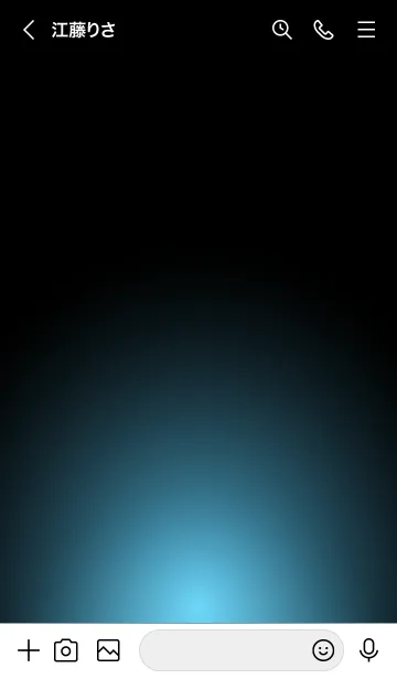 [LINE着せ替え] LIGHTSAXE BLUE LIGHT ICON THEMEの画像3