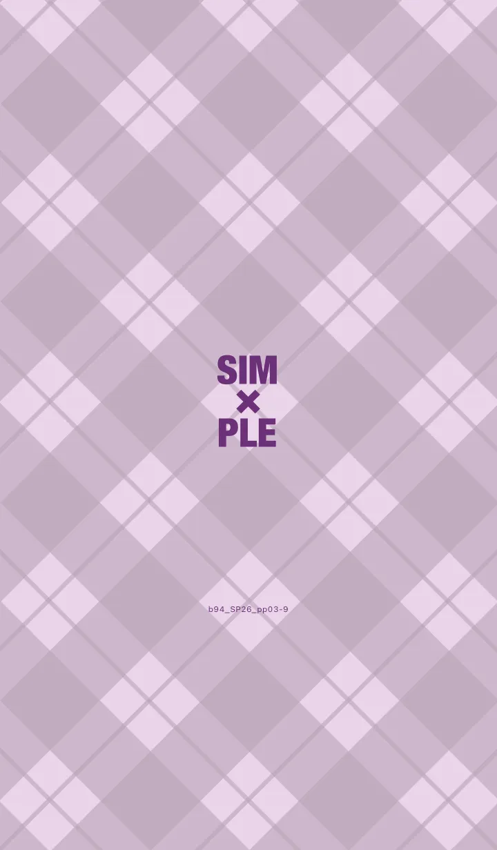 [LINE着せ替え] b94.26.パープル3-9の画像1