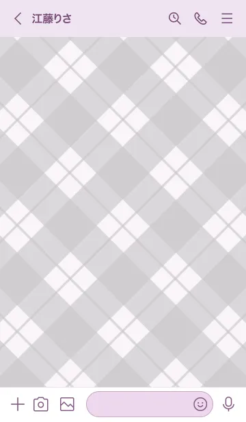 [LINE着せ替え] b94.26.パープル3-9の画像3