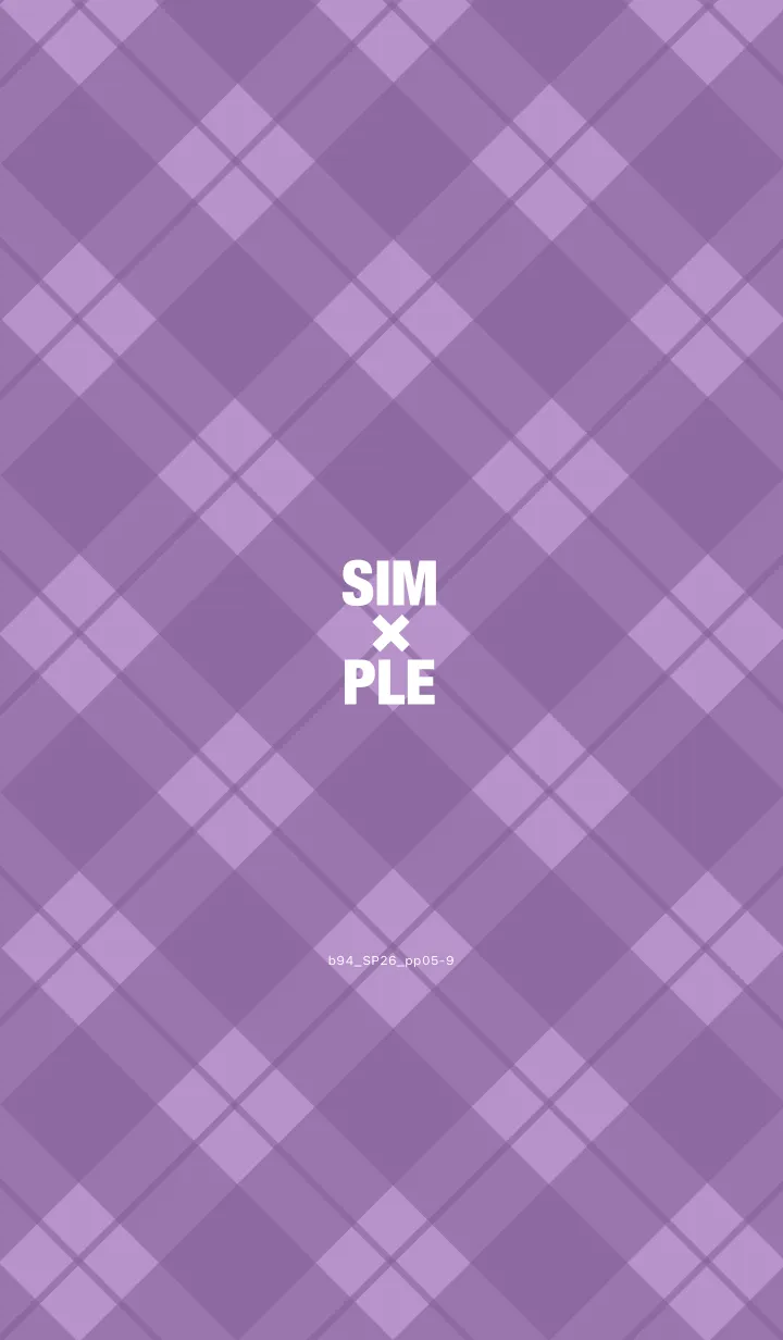 [LINE着せ替え] b94.26.パープル5-9の画像1