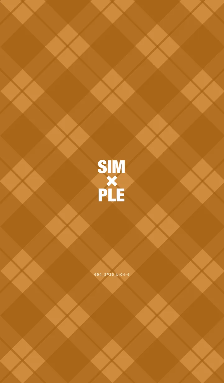 [LINE着せ替え] 694.26_ブラウン4-6の画像1