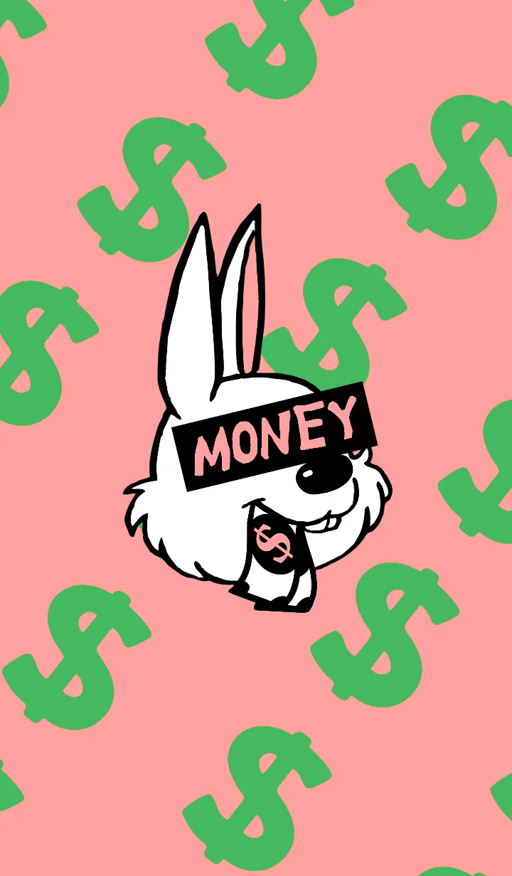 [LINE着せ替え] マネー ラビット 059の画像1