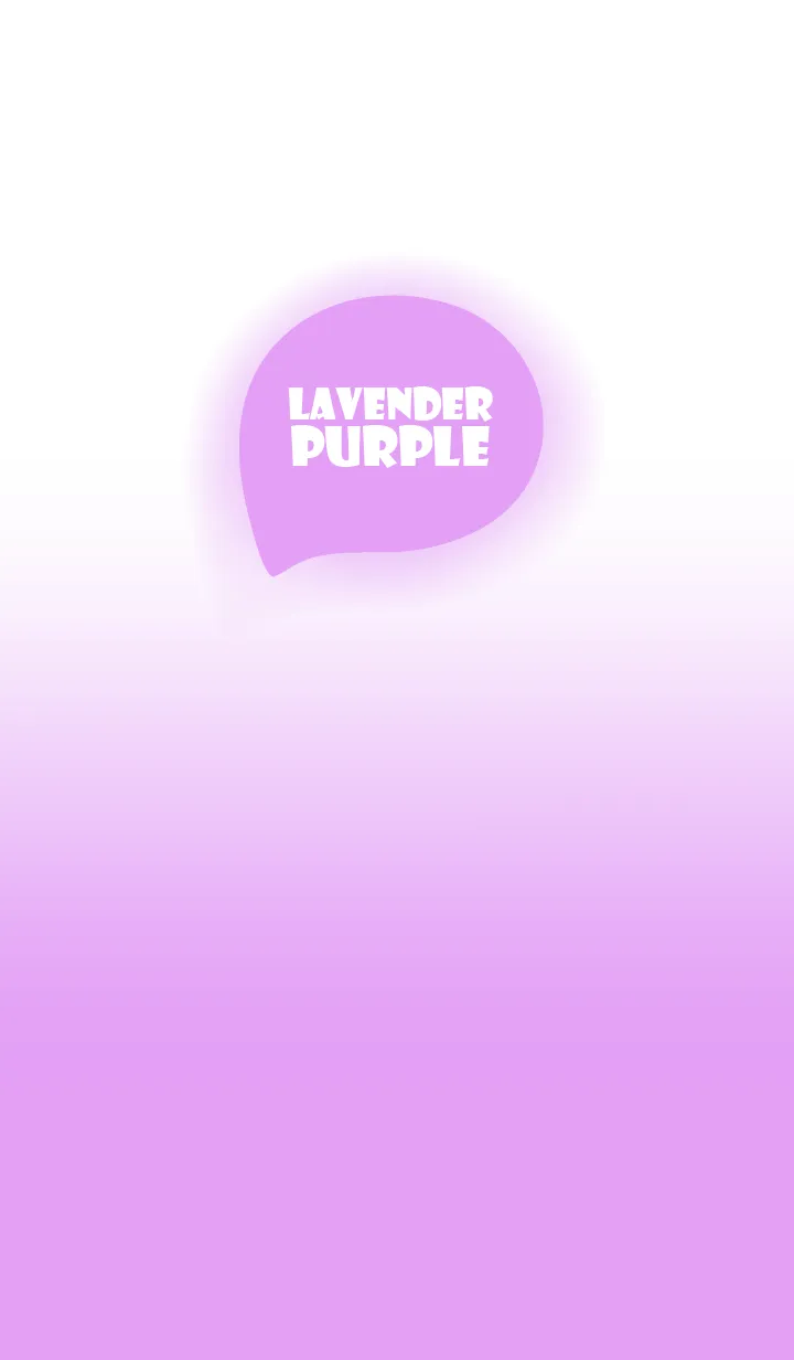 [LINE着せ替え] Lavender Purple & White Theme (JP)の画像1