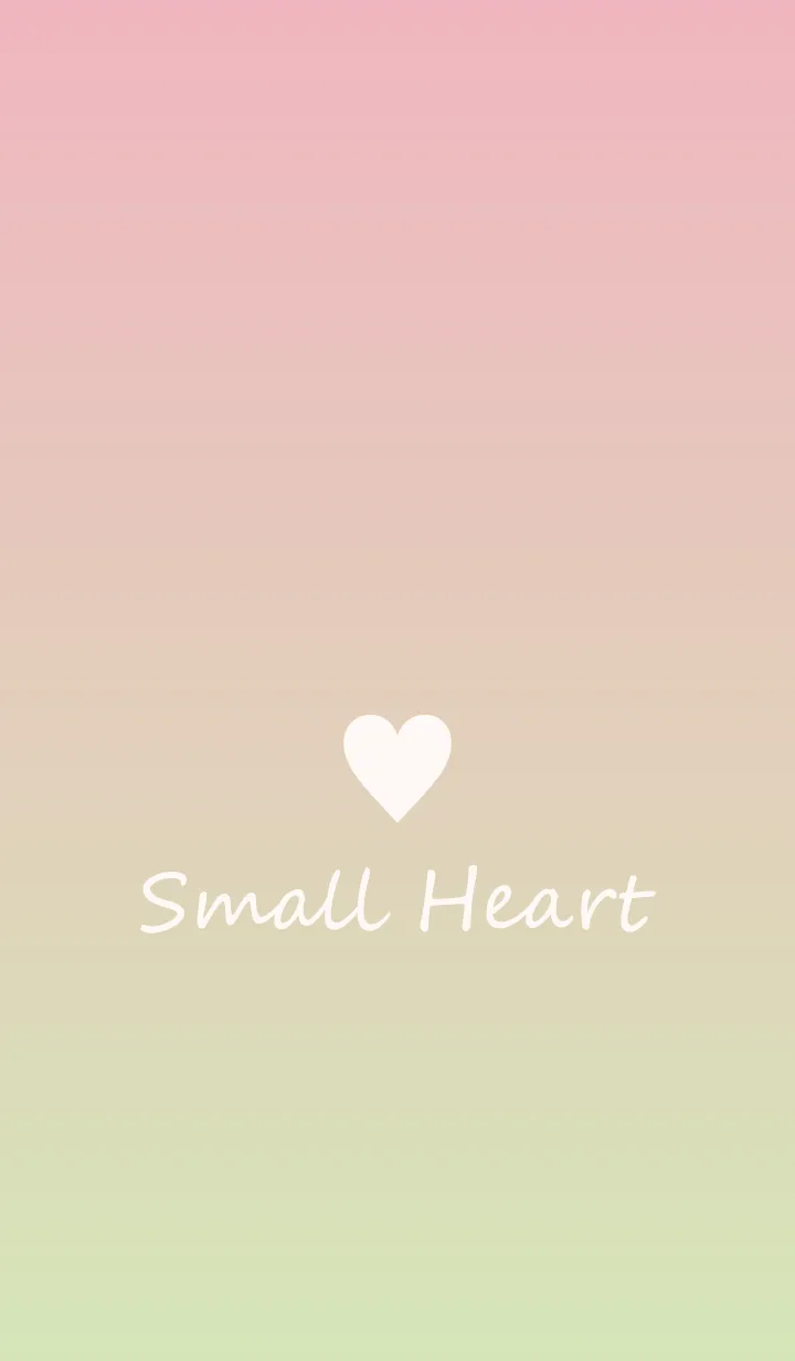 [LINE着せ替え] Small Heart *Pink+Green 3*の画像1