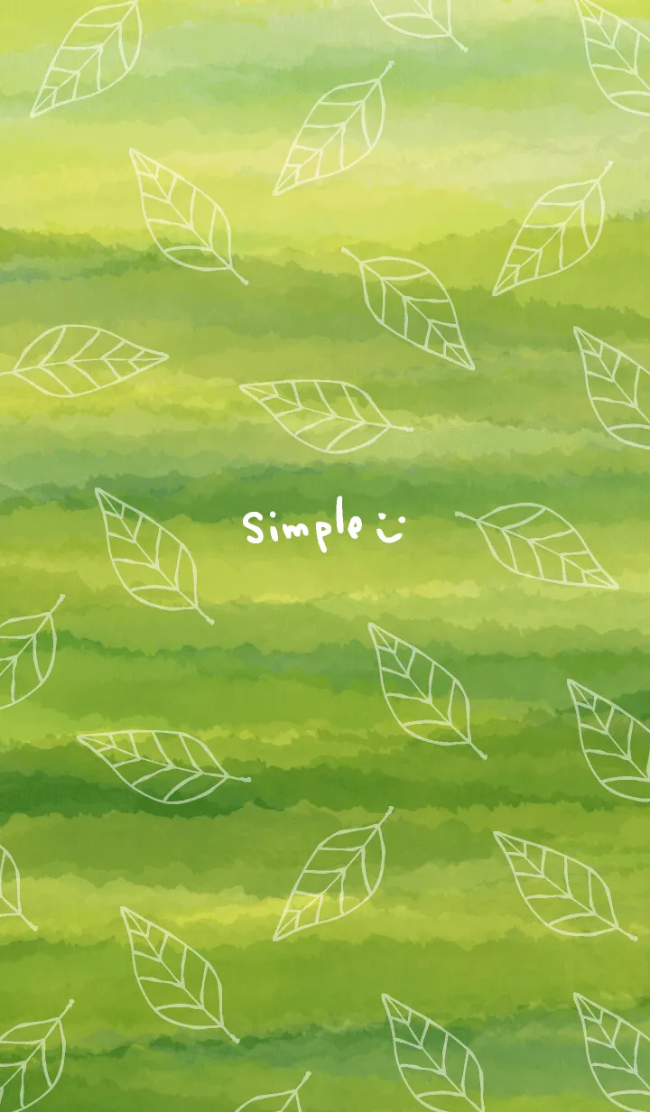 [LINE着せ替え] 葉たくさん9の画像1