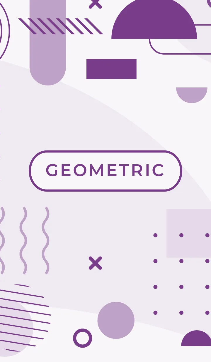 [LINE着せ替え] Calm Geometric 2.3の画像1