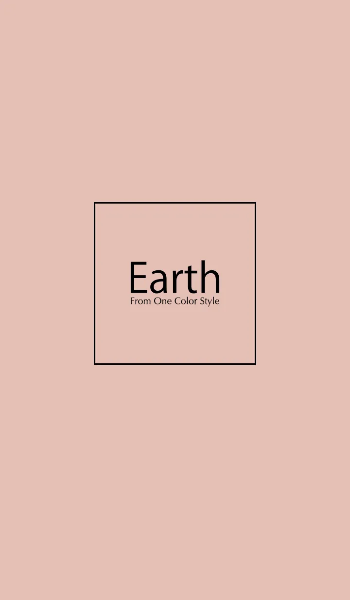 [LINE着せ替え] Earth／アースブリックカラーの画像1