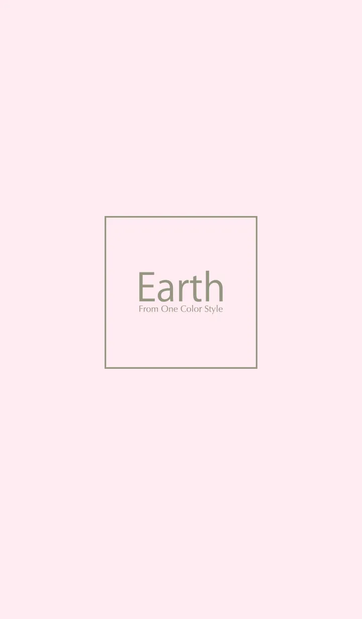 [LINE着せ替え] Earth／アースピンクグレーの画像1