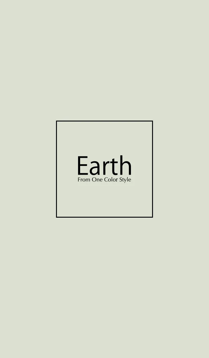 [LINE着せ替え] Earth／アースグレーグラスの画像1