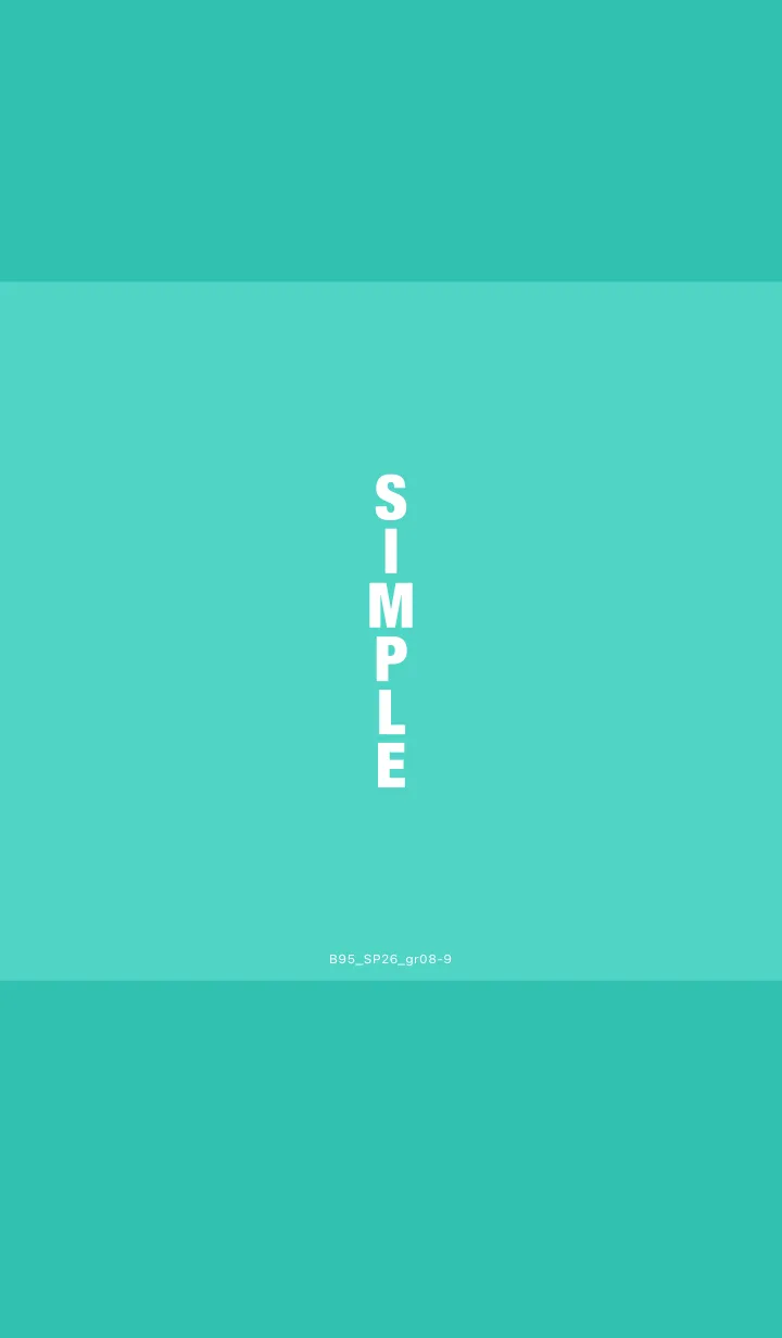 [LINE着せ替え] B95.26_グリーン8-9の画像1