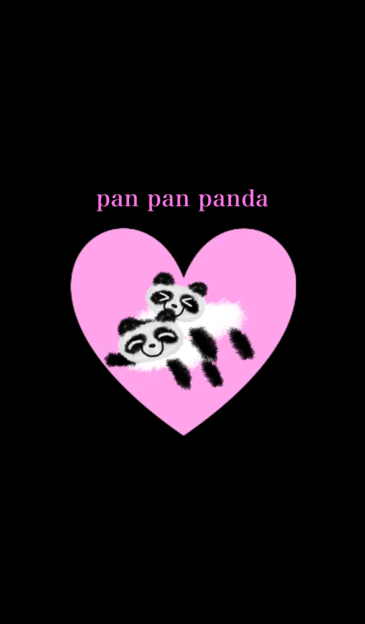 [LINE着せ替え] パンパン パンダの画像1