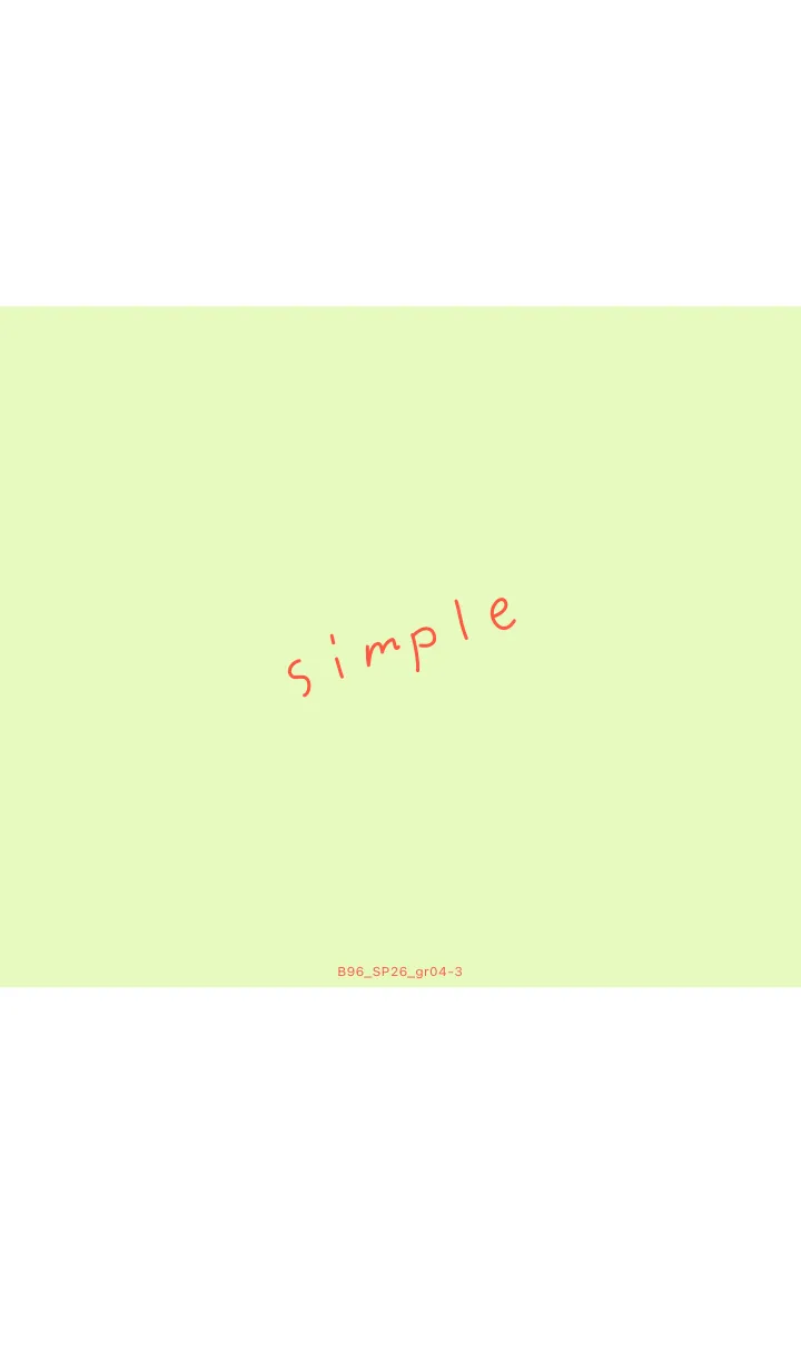 [LINE着せ替え] B96.26_グリーン4-3の画像1