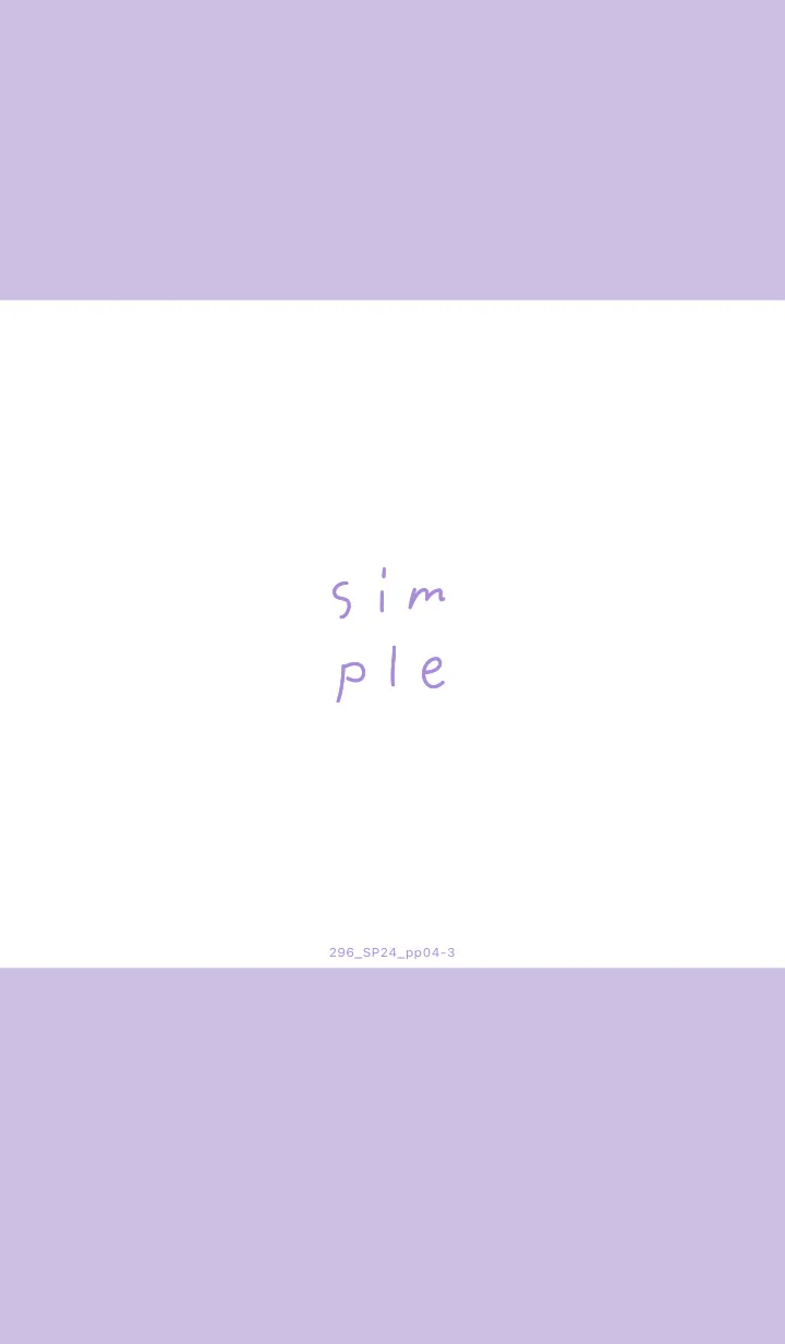 [LINE着せ替え] 296.24_パープル4-3の画像1