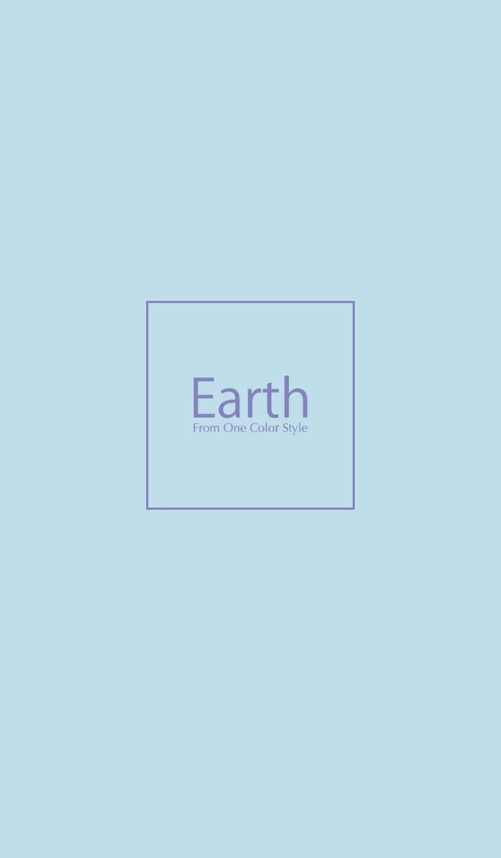 [LINE着せ替え] Earth／アースブルースモーキーの画像1